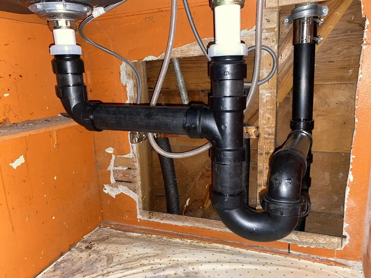Professional Repiping Services equipment and tools on the job in Dunstable
